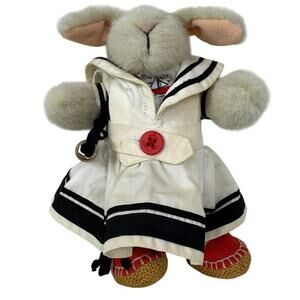 VTG 1990 Hoppy VanderHare All Paws On Deck Sailor‎ Rabbit Muffy With Map